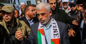 Yaha Sinwar, leader of Hamas.