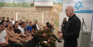 Gallant: Terrorists are Surrendering, this is an Expression of the IDF's Victory