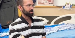 The Man Seriously Wounded from Kerem Shalom: "Angels Pushed the Terrorists Out"