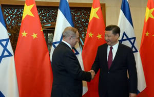 A friendship that failed the ultimate test. Netanyahu and Xi.