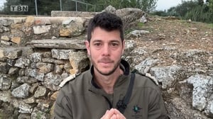 TBN Israel's reporter Yair Pinto