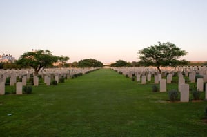 British military cemetery in Gaza.