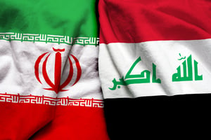 Two neighbors, now at loggerheads. Iran and Iraq.