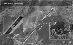 Hezbollah military runways.