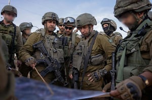 IDF Raids Hamas Khan Yunis Brigade War Room