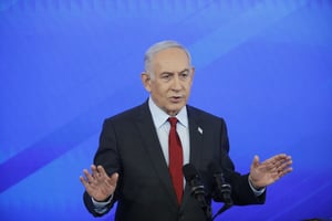 "Surrendering to (Hamas') delusional demands will invite another massacre." Netanyahu.