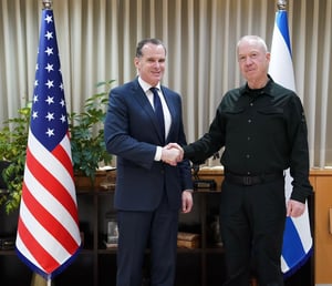 Gallant to White House Envoy McGurk: Hostage negotiators to have more authority, IDF preparing further ground operations