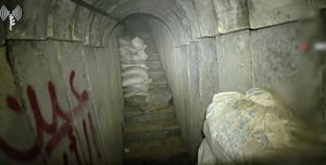 Terror tunnel beneath Gaza hospital