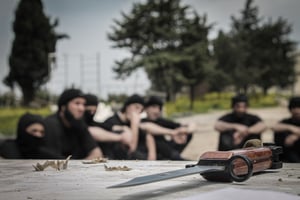 Training camp for ISIS fighters