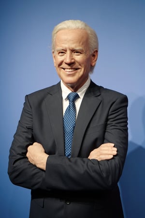Wax figure of Joe Biden