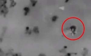 IDF reveals footage of Hamas terrorist firing on Gazans getting aid