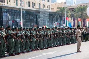 UAE armed forces.