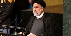 Iranian President Ebrahim Raisi