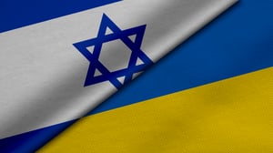 Ukraine and Israel.