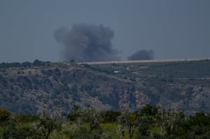 Strikes in Lebanon. Illustration.