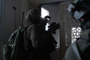 IDF soldiers in Tulkarm.