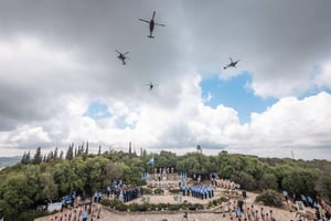 Memorial Day flyover.