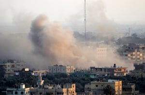 Explosion in Gaza operation.