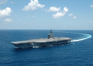 USS Eisenhower.