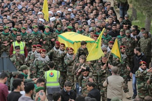 Funeral of Hezbollah Operative