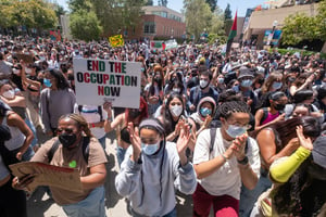Pro-Palestinian protest in L.A. 