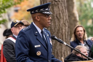 US Air Force General Charles Quinton Brown Jr. 