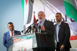 Hamas leader Ismail Haniyeh 