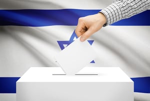 Israeli elections. Illustration.