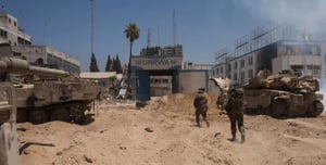 IDF raid UNRWA Headquarters to find Hamas base