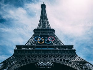 2024 Olympics. Eiffel Tower.