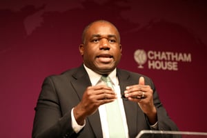 Foreign Secretary David Lammy.