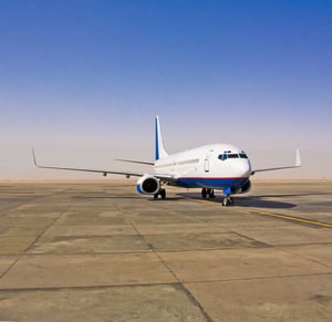 Plane on tarmac