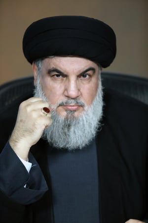 Hezbollah leader Hassan Nasrallah 