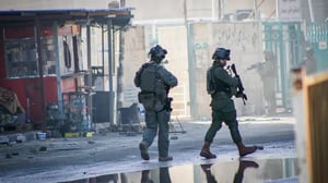 IDF forces in Jenin