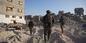 IDF soldiers operating in Gaza