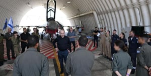 Netanyahu at Air Force