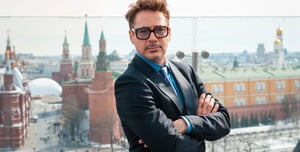 Famous Iron man actor Robert Downey Jr.