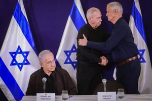 Netanyahu, Gantz, and Gallant.