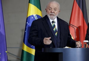 President of Brazil Lula da Silva