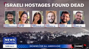 Six Israeli hostages who were executed by Hamas