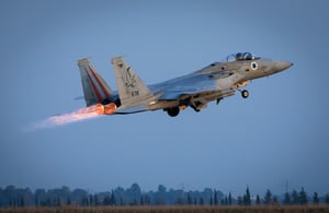 Israeli F-15. Illustration.