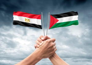 Egypt and Palestine.