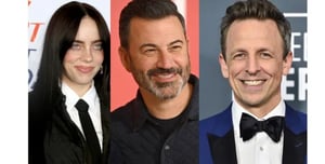 Billie Eilish, Jimmie Kimmel, Seth Meyers