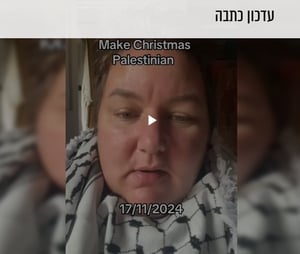 Convicted antisemitic TikToker issues call to "make Christmas Palestinian again" | WATCH