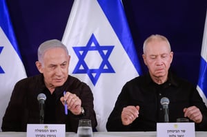 Netanyahu and Gallant.