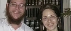 Rabbi Tzvi Kogan HY'D with his wife