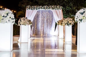 Beautiful photo of the Jewish Chuppah 