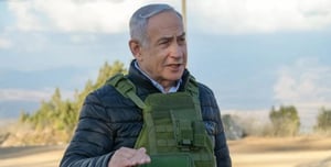 Netanyahu makes a statement on the recent Government storm