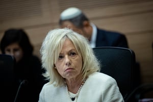 Israeli Attorney General Gali Baharav-Miara in the Israeli Parliament in Jerusalem, on November 18, 2024