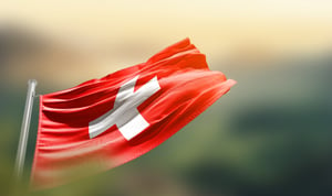 Swiss flag.